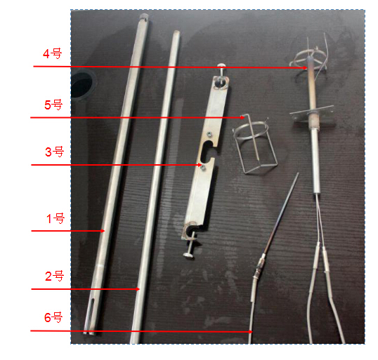 建筑材料不燃性試驗爐設備包裝中各類配件